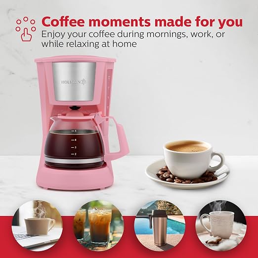 Holstein Housewares 5 Cup Drip Coffee Maker – Compact and User-Friendly - Image 7