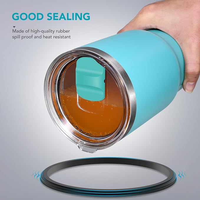 20 oz Tumbler Lid, Replacement Lids Compatible - Image 5