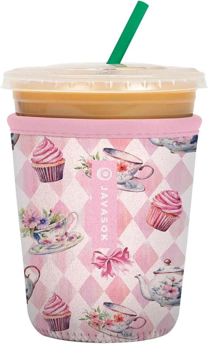 Sok It JavaSok Iced Coffee & Cold Soda Insulated Neoprene Cup Sleeve by SokIt