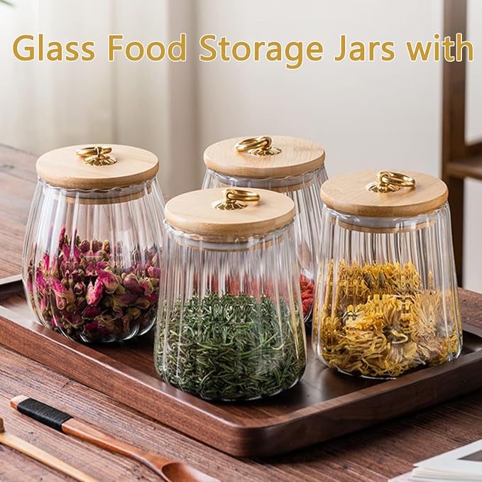 Viovian 34oz Decoration Glass Jars - Image 7