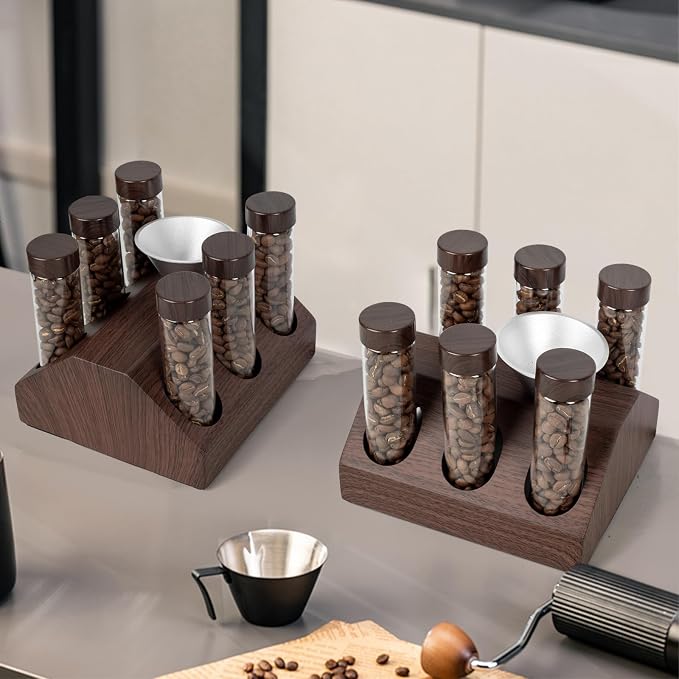 Single Dose Coffee Bean Storage 6 Tubes - Image 4
