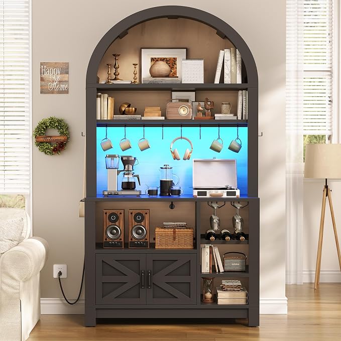 Itaar 73" Tall Arched Bakers Rack - Image 3