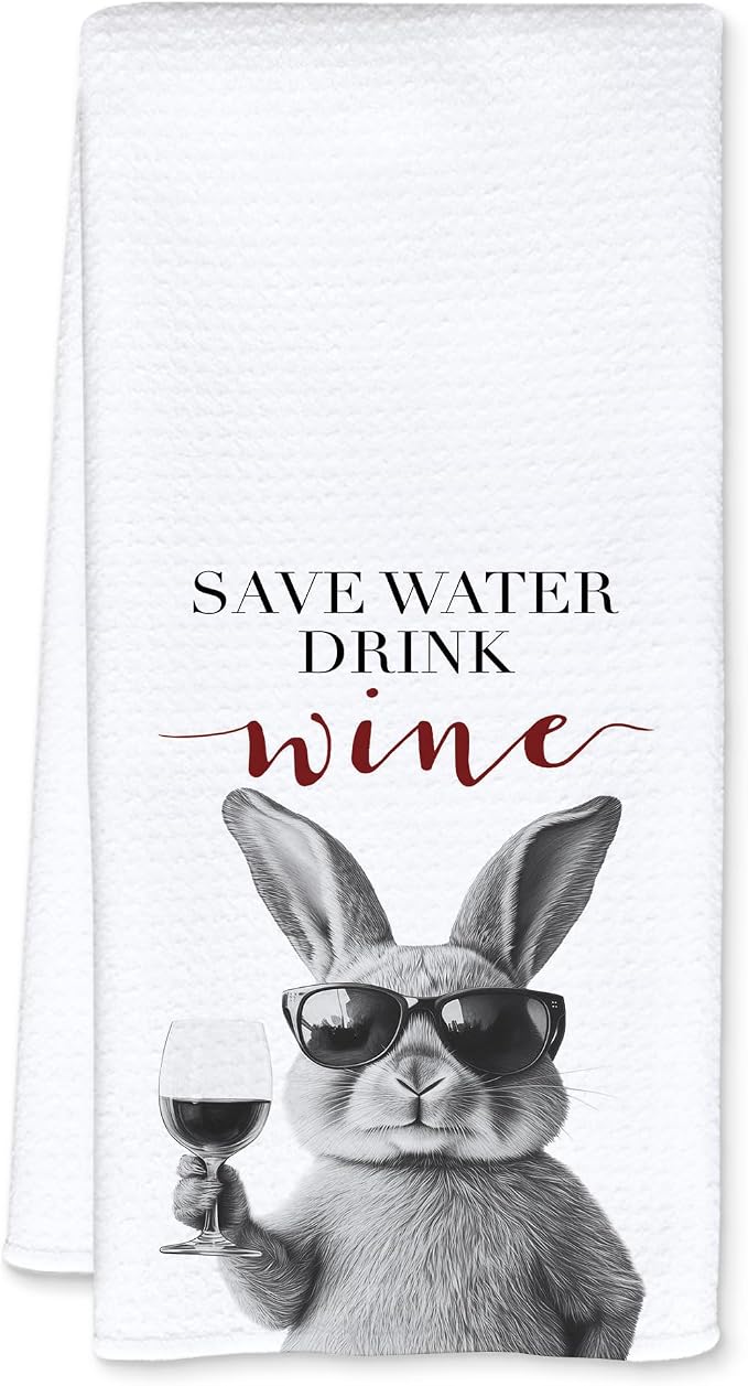 Funny Bunny Kitchen Towels, Gifts by Unknown