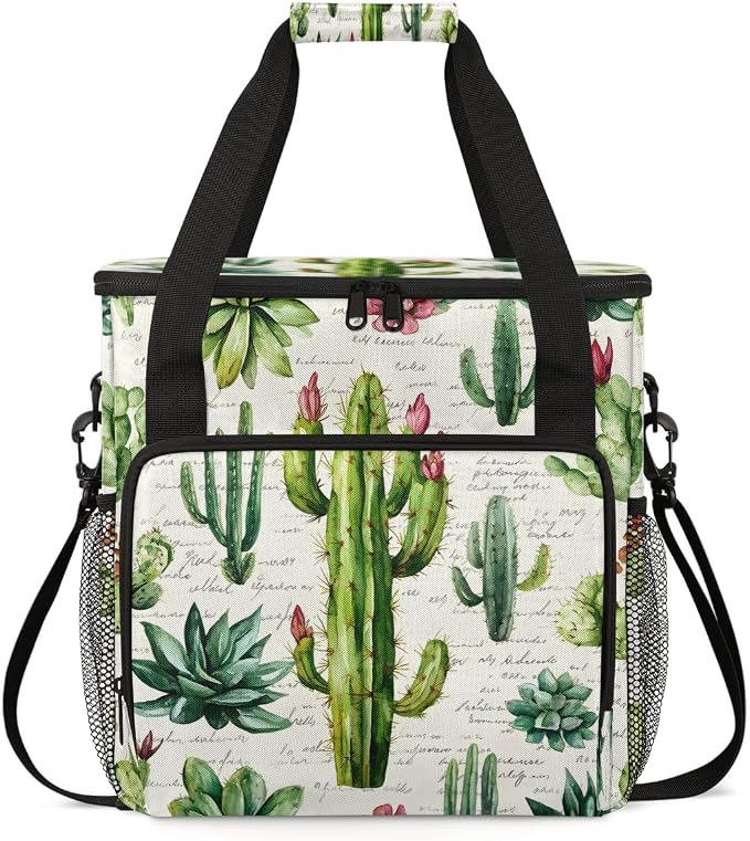 Tropical Cactus Coffee Machine Bag Compatible by BICUUZHI