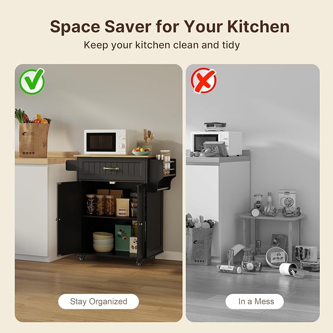 Gizoon Kitchen Island Cart - Image 7