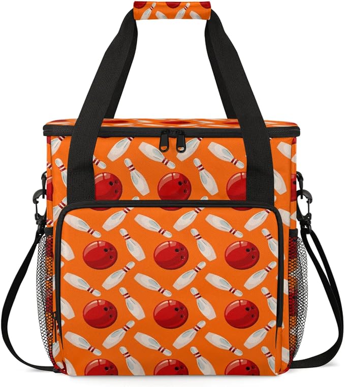 Bowling Ball Coffee Maker Travel Bag, Bowling Ball Large Carrying Storage Case by Home