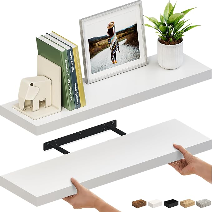 Ballucci Floating Shelves for Wall, by Ballucci