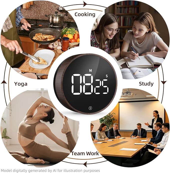 VOCOO Digital Kitchen Timer - Image 8