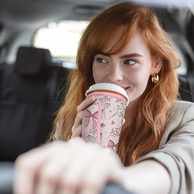 Reusable Insulated Neoprene Iced Coffee Sleeve - Image 5