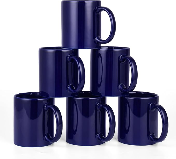 BYCNZB 12oz coffee mug set of 6 Coffee Mugs by BYCNZB