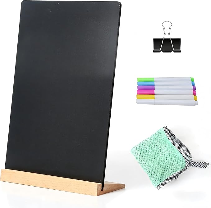 8.6x11.7 in Small Chalkboard Signs by KOOLDE