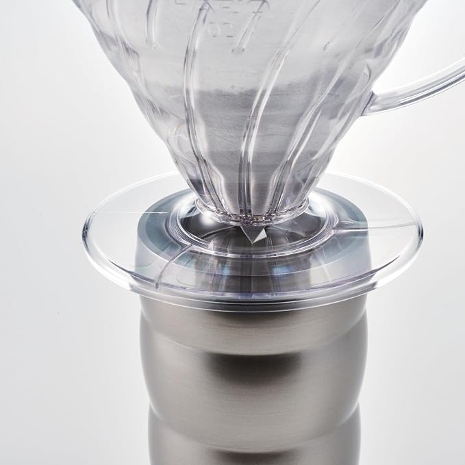 HARIO VDR-01-T Transparent Dripper 01 Clear Coffee Hand Drip - Image 3