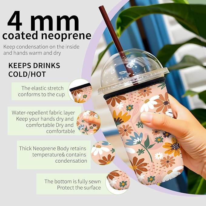 Reusable Neoprene Insulator Sleeve - Image 5