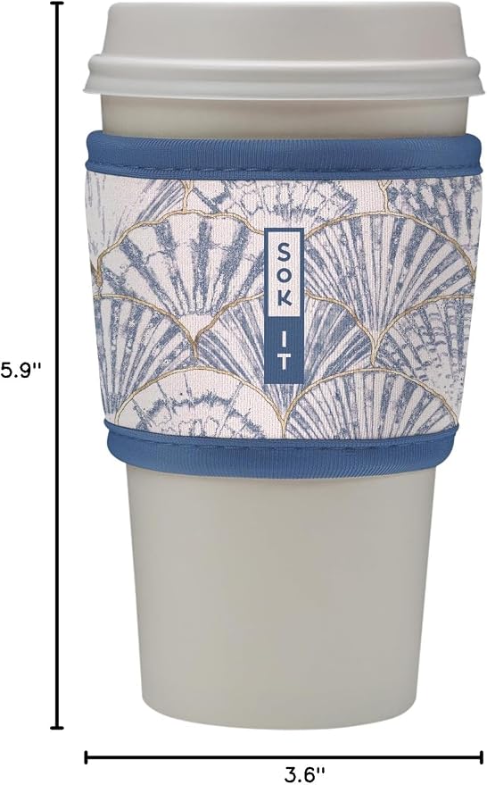 Sok It HotSok Coffee & Tea Reusable Insulated Neoprene Cup Sleeve - Image 7