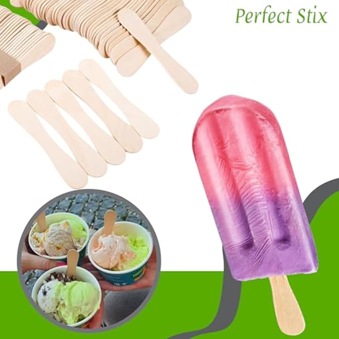 Perfect Stix - PS300BA-1000 Wooden Taster Spoons 3.5" Length Plain - Image 4