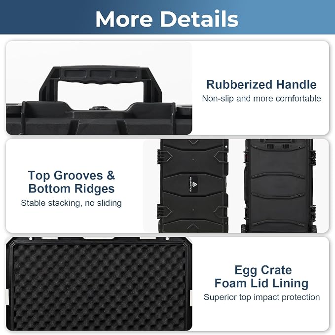Weatherproof Hard Case, Stackable Trolley Case - Image 9
