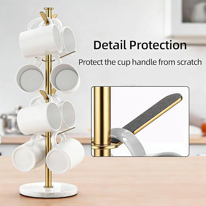 Gypie Gold Mug Holder Tree - Image 4