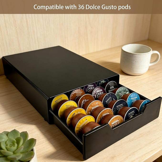 Coffee Pod Storage Drawer Compatible - Image 2