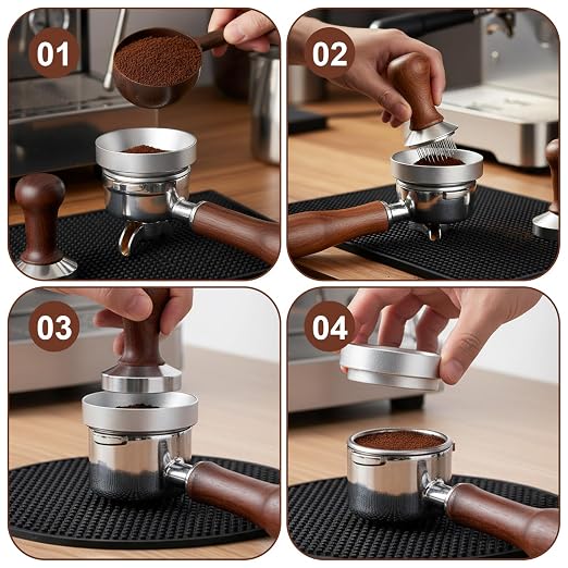 Thinp Espresso Funnel 54mm Dosing Funnel Magnetic Portafilter Funnel - Image 6