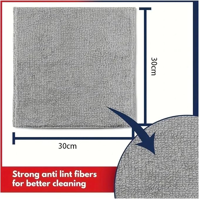 1-20Pcs Microfiber Towels Car Wash Drying Cloth Towel Household Cleaning Cloths - Image 7