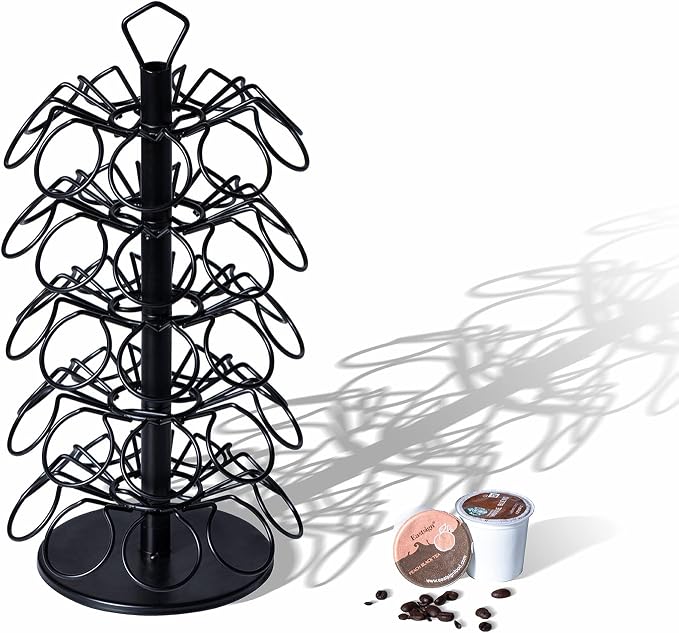K-Cup Storage Coffee Capsules Pod Holder Carousel Capsule Display Storage - Image 3