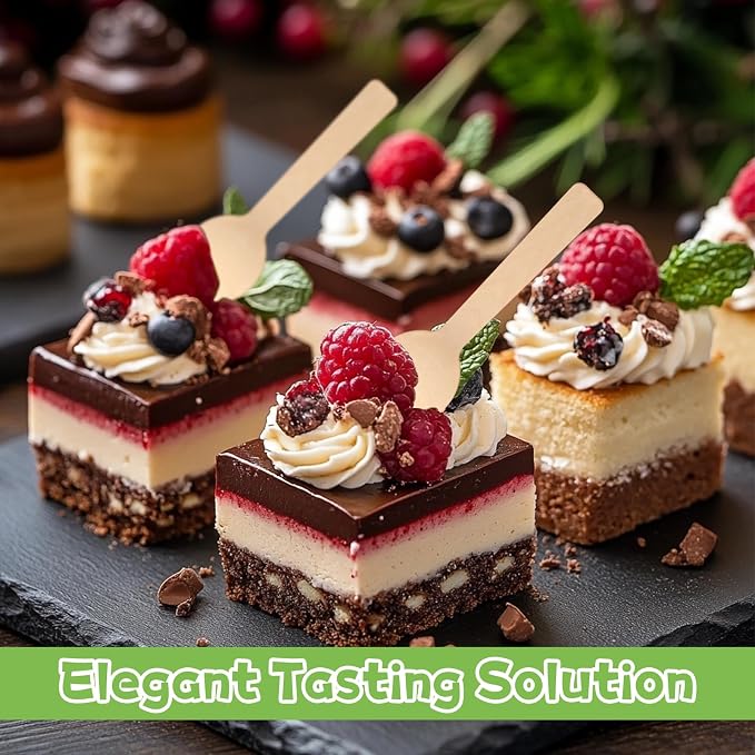 600 Pcs Mini Wooden Spoons 4 Inch - Image 6