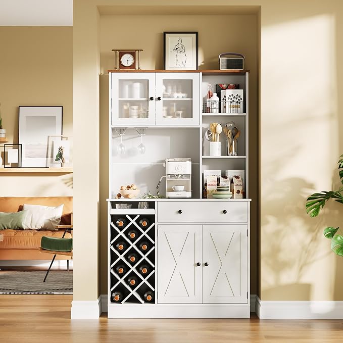 IDEALHOUSE 72 Inch Tall Kitchen Pantry Cabinet - Image 6