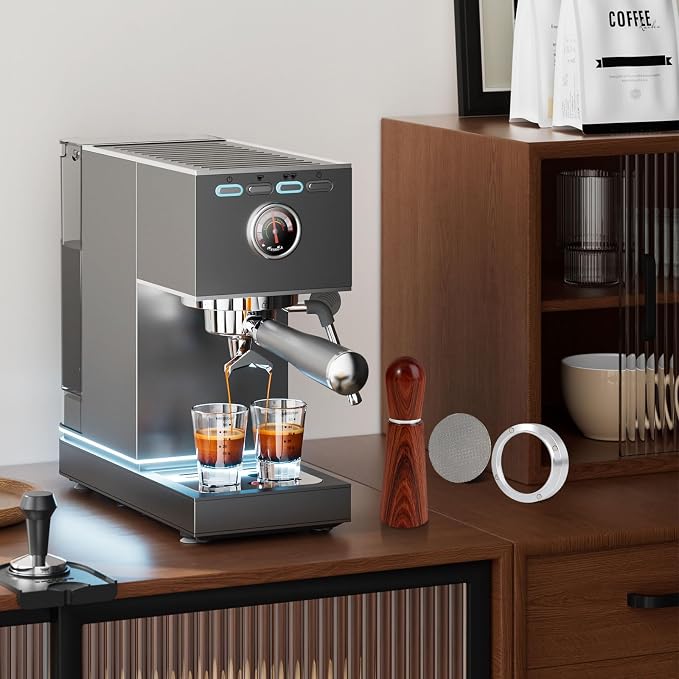 Reoszeank 54mm Espresso Accessories Kit, WDT Tool, Dosing Funnel and Puck - Image 7