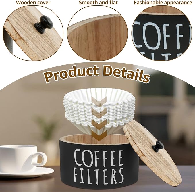 Coffee Filter Holder Coffee Filter Storage Container - Image 6
