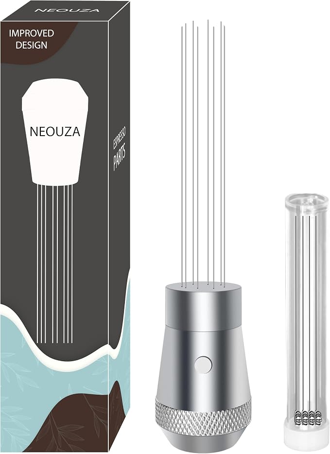 NEOUZA Coffee WDT Distribution Tool Accessories, Aluminum Handle Built-in by NEOUZA