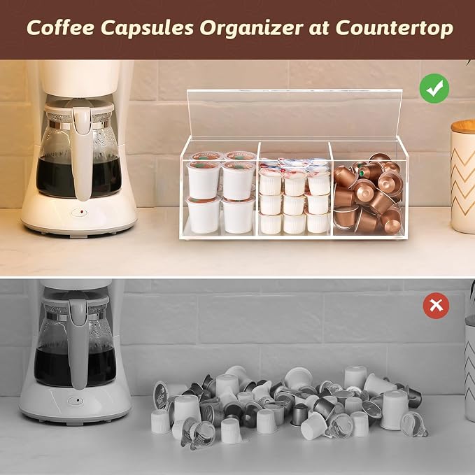 BEYGORM Acrylic Coffee Pod Holder - Image 2