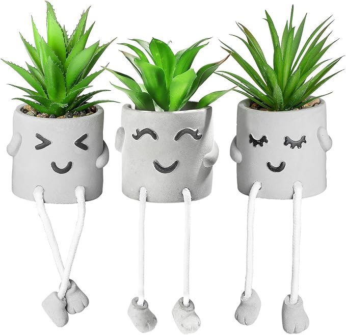 Creative Artificial Succulent Plants in pots by INFTYLE