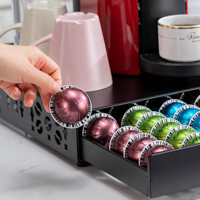 FlagShip for Nespresso Pod Holder Vertuo Capsule Storage Pod Organizer Coffee - Image 6