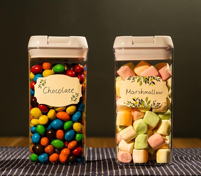 MONEST Waterproof & Oil Resistant Jar & Lid Stickers - Image 6
