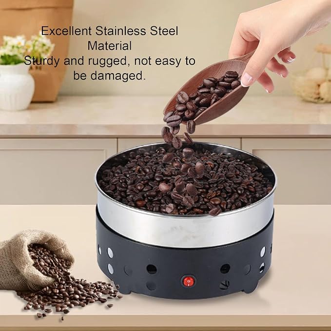 Coffee Bean Cooler Filter, Stainless Steel 60 Mesh Bean Cooling Tray Filter - Image 2