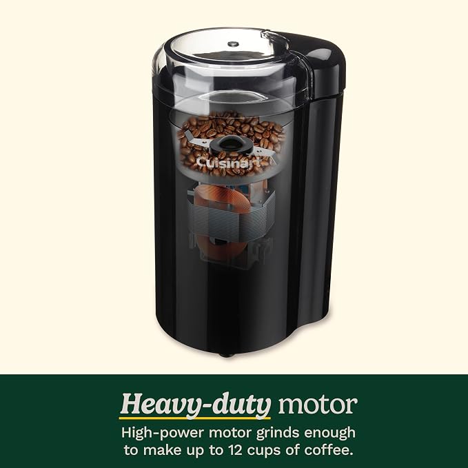Cuisinart Coffee Grinder, One Touch Control Coffee Bean Grinder - Image 5