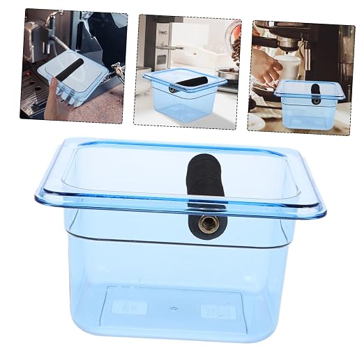 Mikikit Large Espresso Acrylic Grounds Disposal Bin - Image 9