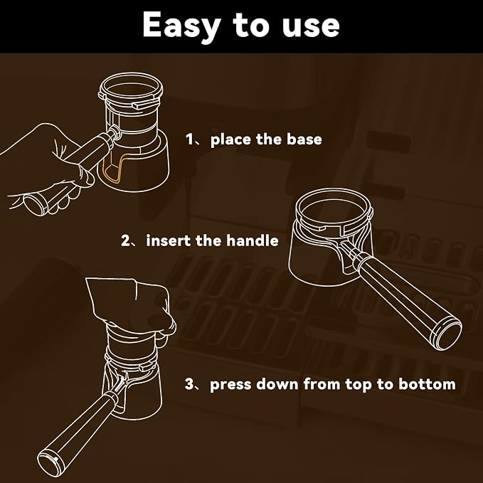 Tamper Base Compatible with Ninja Luxe Cafe, Espresso Tamping Station - Image 7