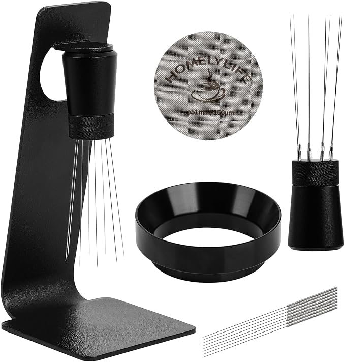 WDT Tools Espresso Puck Screen, 51mm Espresso Accessories Kit by HOMELYLIFE