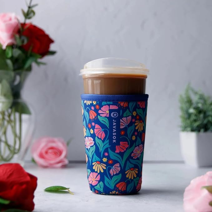 Sok It JavaSok Iced Coffee & Cold Soda Insulated Neoprene Cup Sleeve - Image 2