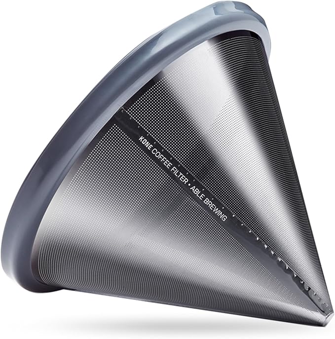 Able KONE: Reusable Stainless Steel Coffee Filter Compatible by Able