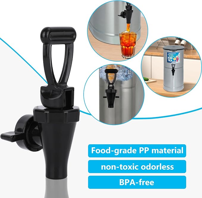 03260.0002 Faucet Kit for Tea Dispenser, Replacement Spigot for Beverage - Image 2