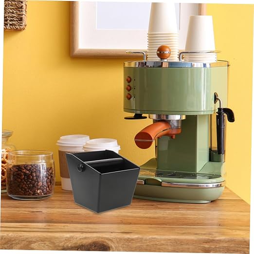 Espresso Bin Sturdy Container for Easy Disposal of Used Grounds Silent Design - Image 2
