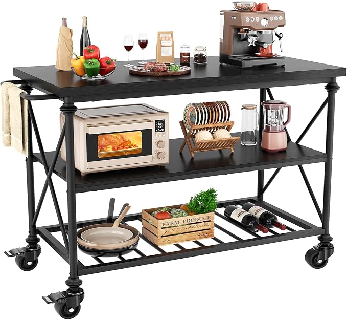 Homieasy Kitchen Island Cart by Homieasy