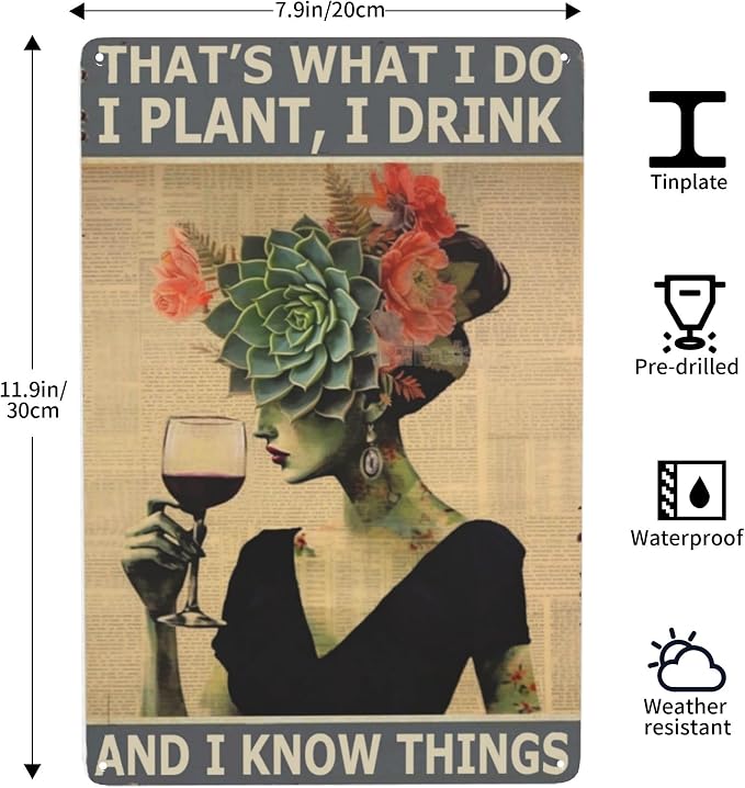 Vintage Metal Sign - Image 3