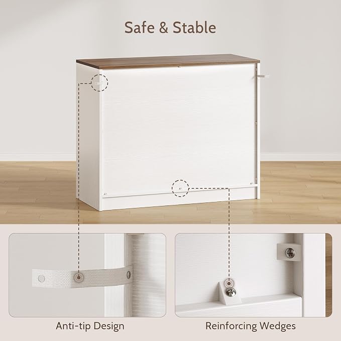 Modern Farmhouse Buffet Cabinet - Image 6