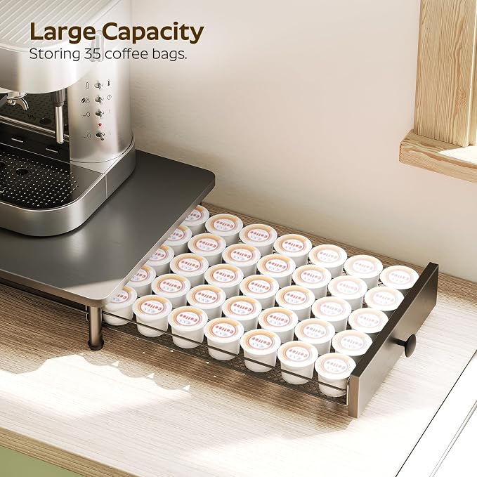 YATINEY Coffee Pod Drawer Holder, Coffee Pod Drawer - Image 7