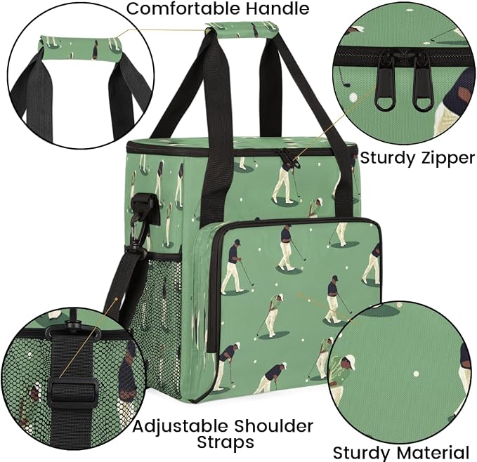 Golf Player Coffee Machine Bag Compatible - Image 6