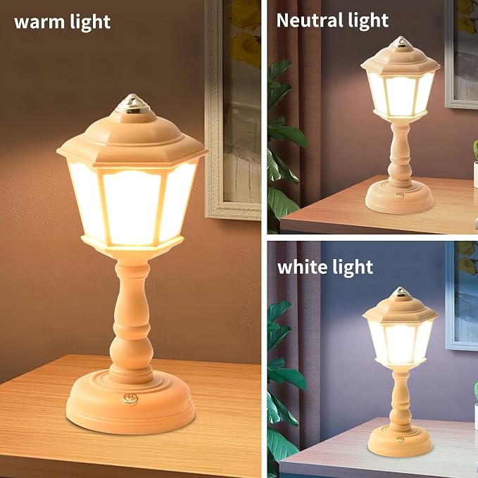 Mini Vintage LED Desk Lamp - Image 3