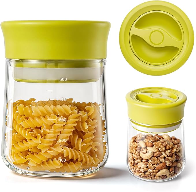 Airtight Glass Storage Jar by NUZEAK